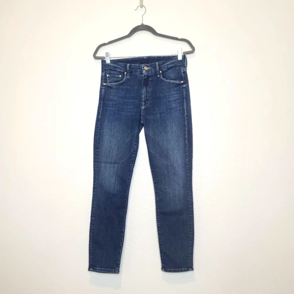 MOTHER The Looker Crop in On The Edge Jeans Size 27 - Picture 3 of 12